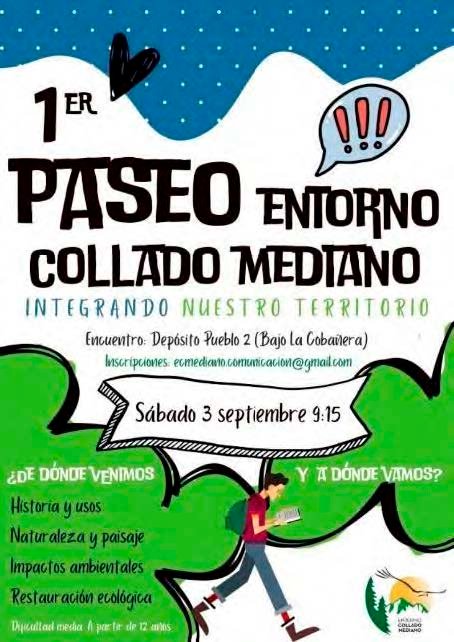 Cartel Primer Paseo Botánico